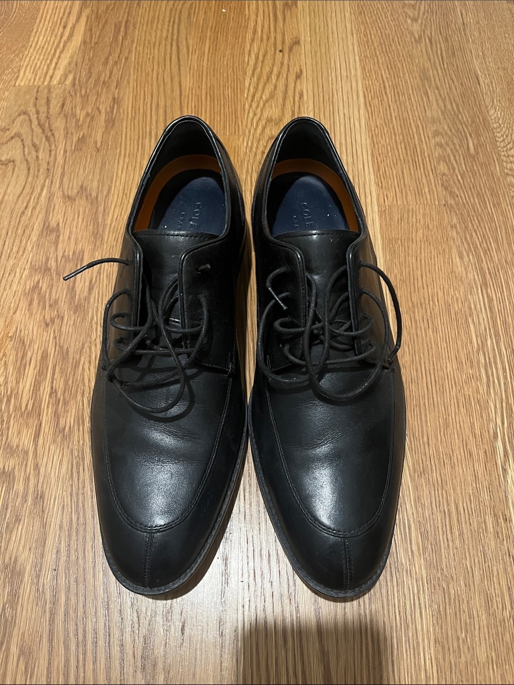 Cole Haan black leather shoes